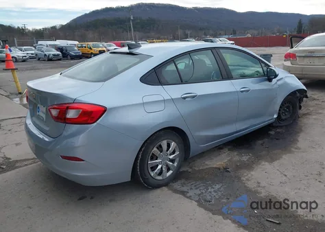 2018 Chevrolet Cruze Ls Auto из США, поврежденный, VIN 1G1BC5SM0J7153329